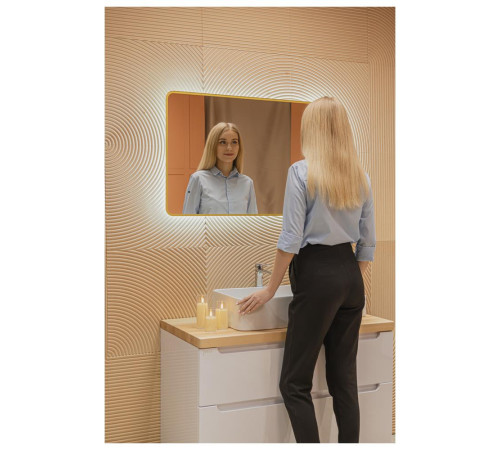 Зеркало Silver Mirrors Incanto-GOLD 600х1000 (бесконтактный сенсор, гор./верт.)