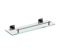 Полка стеклянная Savol S-06591Q, графит