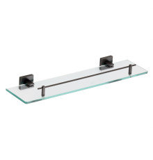 Полка стеклянная Savol S-06591Q, графит
