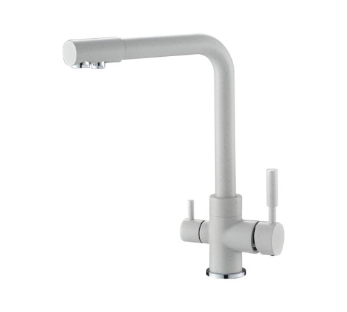 Смеситель для кухни с подключением к фильтру Savol S-L1801W, белый