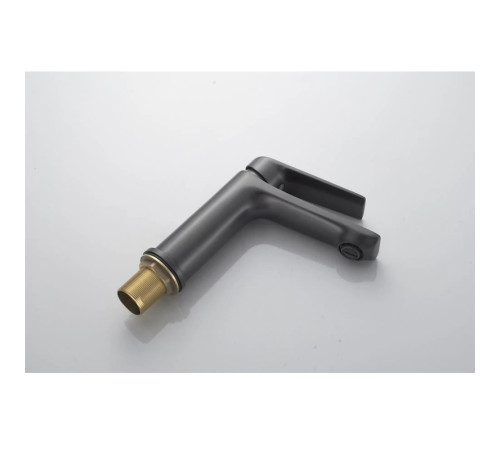 Cмеситель для раковины Knotlor KN-60/GM, оружейная сталь