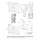 Комплект мебели для ванной Бриклаер БАЛИ 120V, венге/белый