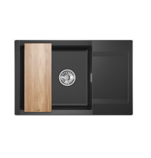 Кухонная мойка Granula 7807, ЧЁРНЫЙ