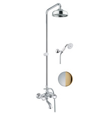 Душевая система Fiore XT SKY (SWAROVSKI®) 17CO0615, хром/золото