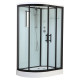 Душевая кабина Timo Standart Black T-6602BR, 120x85x220