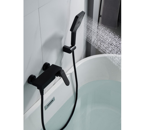 Смеситель для ванны Shevanik S4552H, черный