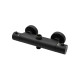 Душевая система с термостатом Webert Elio EL980507560METAL, черный