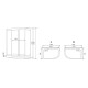 Душевая кабина Timo Standart T-1102PL, 120x85x220