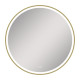 Зеркало Silver Mirrors Делуна/Deluna D800 2.2 (TX ,алюм. профиль, цвет золото, подогрев, сенсорный выключатель)