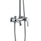 Душевая система Haiba HB2407, хром