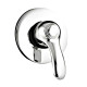 Смеситель для душа встраиваемый Webert Aurora AU880101015, хром