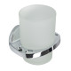 Держатель для стакана и зубных щеток Savol S-007050, хром