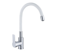 Смеситель для кухни Haiba HB70112-8, белый