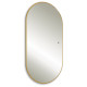 Зеркало Silver Mirrors Вива - Золото/Viva - GOLD 550х1050 2.1 (бесконтактный сенсор, подогрев, гор/верт)