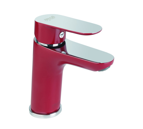 Смеситель для раковины Fiore KEVON CHIC 81RX8123, хром/красный