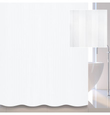 Штора для ванной комнаты Savol S-01820W, белый