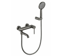 Смеситель для ванны GAPPO G3206-9, оружейная сталь