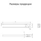 Полотенцедержатель двойной Grocenberg AC0055MG, матовое золото