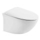 Унитаз подвесной KNOTLOR Вектор WC530PWG, белый глянец