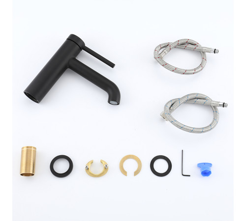Смеситель для раковины Gappo G1006-6, черный