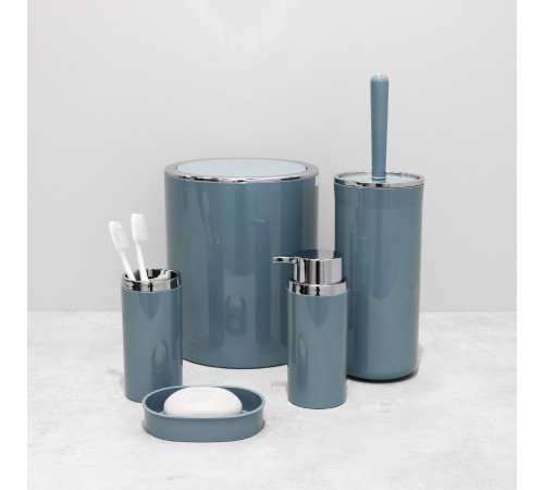 Стакан для ванной комнаты FIXSEN ROUND BLUE FX-455-3, синий