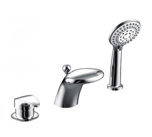 Смеситель на борт ванны Bravat Cobra F5140197CP-1-RUS, хром