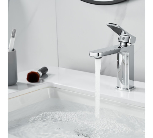 Смеситель для раковины Raffine F0199, хром
