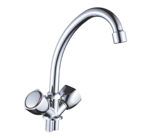 Смеситель для кухни Cron CN4009-2, хром