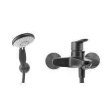 Смеситель для ванны Webert Sax Evolution SE850101560, черный