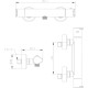 Смеситель для душа термостатический Bravat Waterfall F939114C-01A-RUS, хром