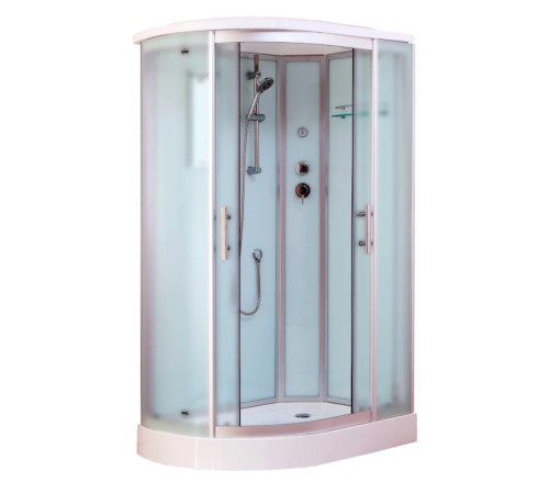 Душевая кабина Timo Standart Silver Fabric T-6602SRF, 120x85x220