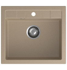 Кухонная мойка GranFest QUADRO 561, песочный