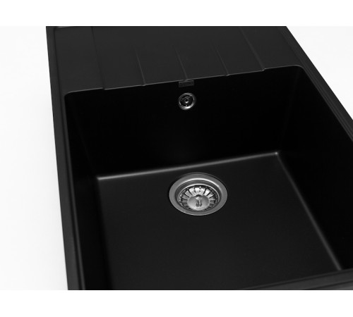 Кухонная мойка Grandex Aqua Topline 600215, черный металлик