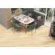 Керамогранит New Trend GP1560ALD11 Alder Beige 15.1x60.2 бежевый матовый / рельефный под дерево