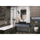 Керамогранит LCM 60120ARI99HG Argentina Dark 60x120 коричневый темный суперполированный под мрамор