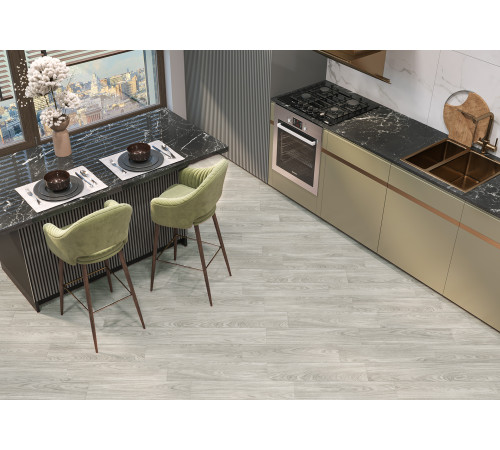 Керамогранит New Trend GP1560ASP21 Aspen Marron Sugar 15.1x60.2 бежевый лаппатированный / рельефный под дерево