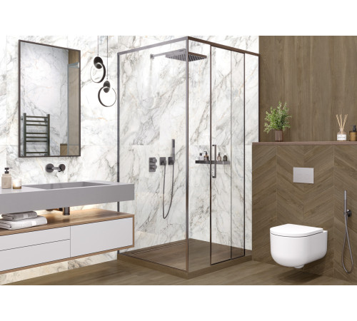 Керамогранит New Trend D120240G Багамы Флористика темный / Bahamas Floristry Dark 60×120