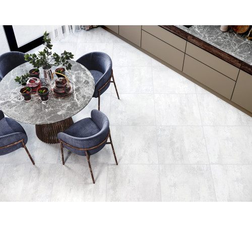 Керамогранит New Trend D60220M Сentro Color 60x60 бежевый / серый матовый / карвинг под металл