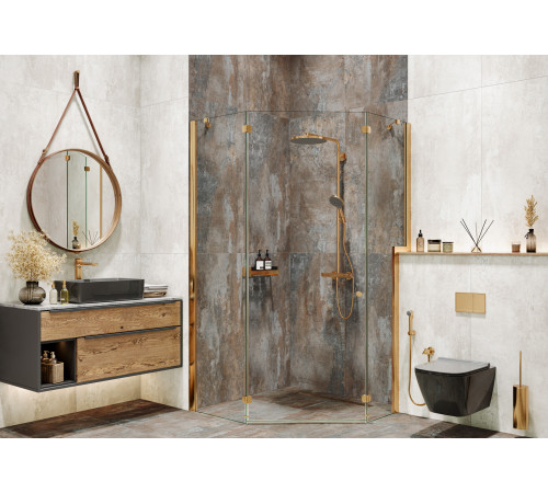 Керамогранит New Trend D60220M Сentro Color 60x60 бежевый / серый матовый / карвинг под металл