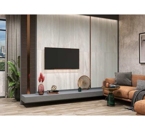 Керамогранит Delacora 60120DUN11 Dunai Sugar 60x120 бежевый лаппатированный под травертин