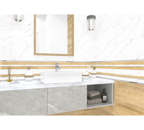 Плитка настенная Elemento Cedar WT9ELT31 250x500x9 Глянцевая