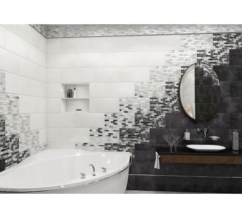 Декор Glent Black DW9GLB99 249x500x9 Глянцевая