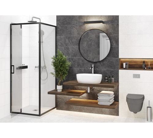 Плитка настенная Grafito WT15GRF15R 246x740x9 Матовая