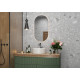 Керамогранит Alma Ceramica GFU60120HOL70R Holly 60x120 серый глазурованный матовый под камень / терраццо
