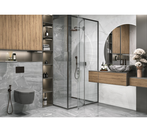 Керамогранит Delacora 60120IPR15 Impression Sugar 60x120 светло-светло-серый лаппатированный под оникс