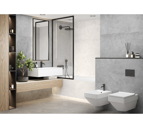 Керамогранит Delacora 60120ITO11 Intro Mousse Sugar 60x120 бежевый лаппатированный под бетон