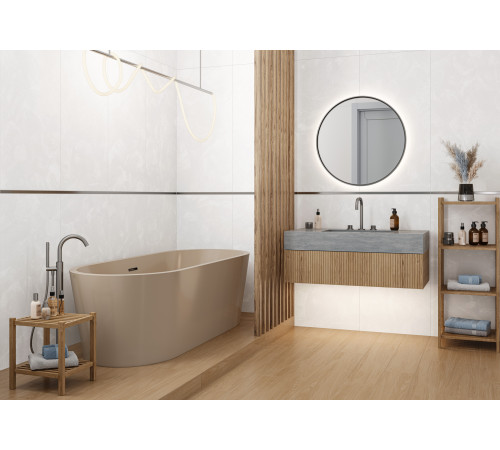 Керамогранит Delacora 60120ITO11 Intro Mousse Sugar 60x120 бежевый лаппатированный под бетон