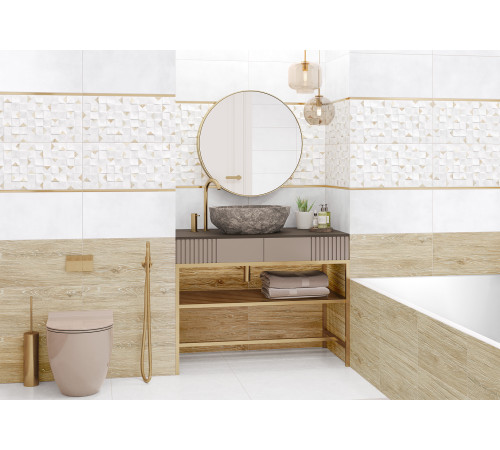Плитка настенная Islandia Wood WT9ISL08 249x500x8.5 Матовая