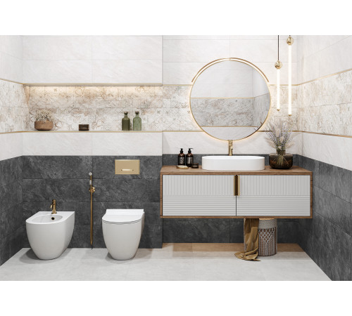 Плитка настенная Kreo Dark WT15KRE07R 246x740x9 Матовая
