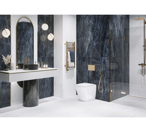 Керамогранит LCM 6060CBL23HG Cuba Blue 60x60 синий суперполированный под камень